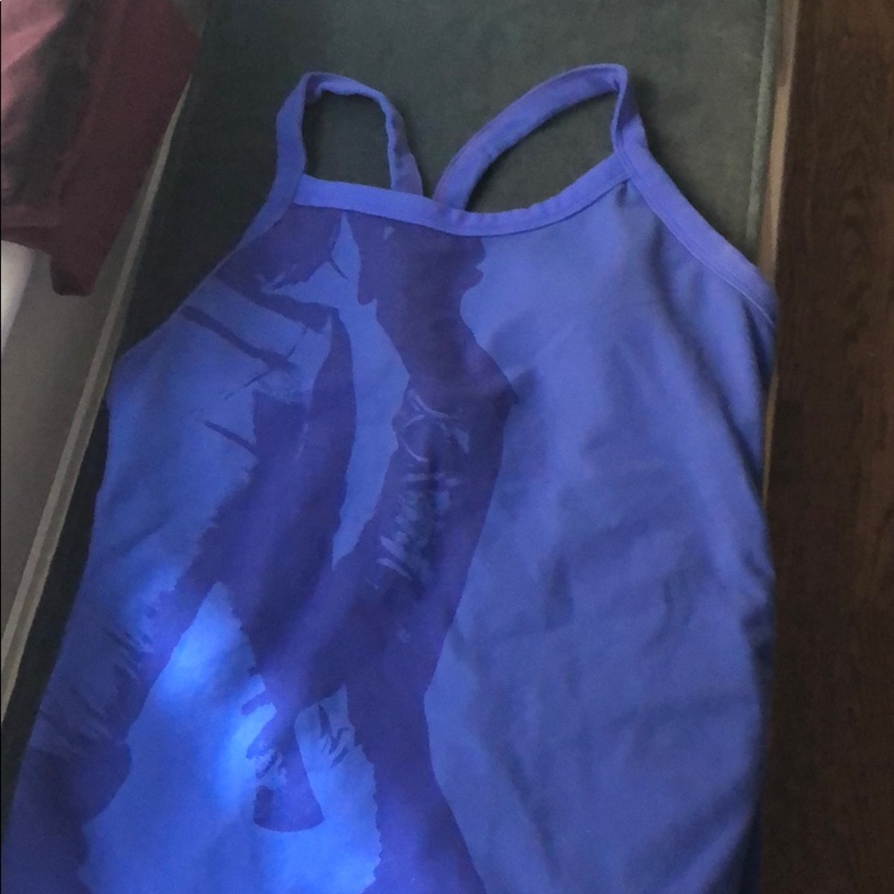 Lululemon blue tank